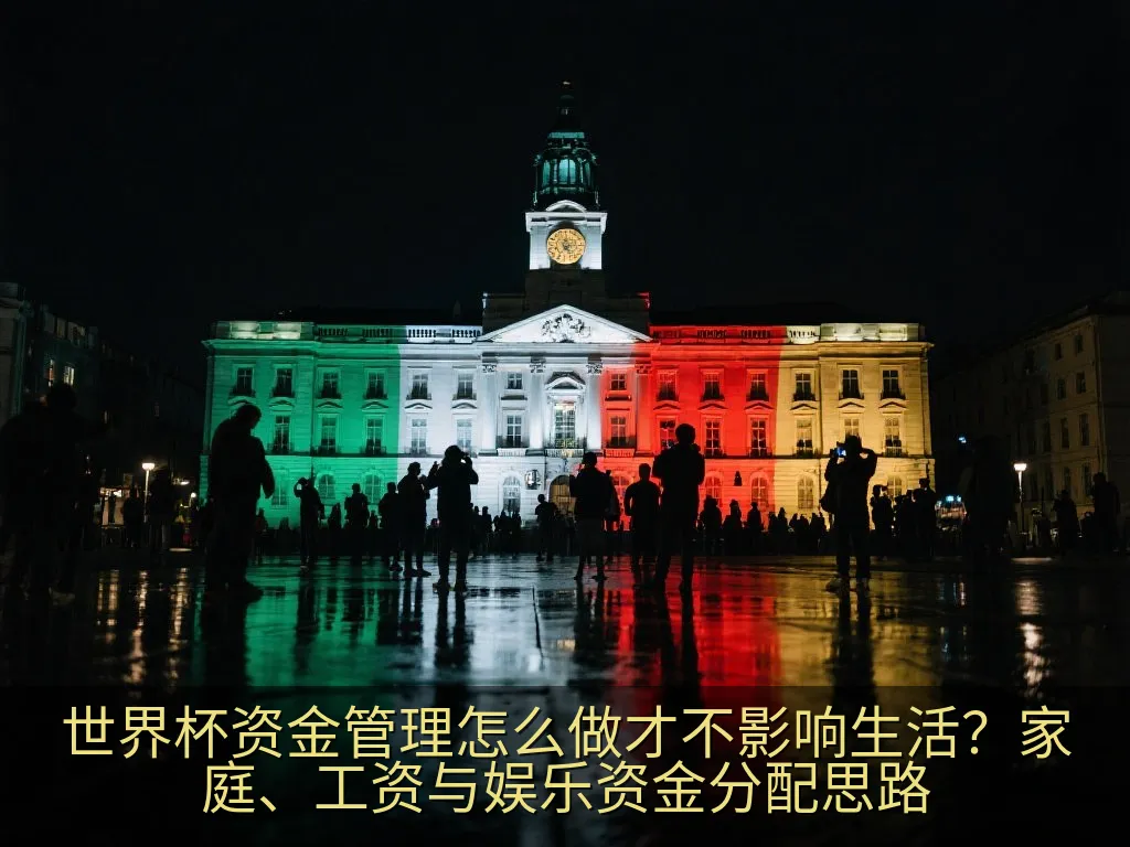 家庭记账与月度预算表场景插图